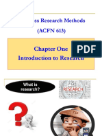 01 - Introduction To Research