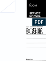IC-2410 Service Manual PDF