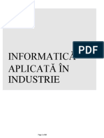Informatica Aplicata in Industrie Modul6
