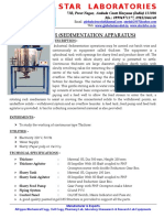 Sedimentation Apparatus