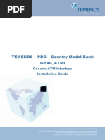 Functional User Guides - ATM & POS Interface - T24 | PDF | Automated ...