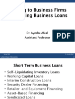 LSE Business Loan Pricing