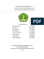 PROPOSAL RONDE KEPERAWATAN