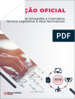 Elementos de Ortografia e Gramatica Tecnica Legislativa e Atos Normativos PDF