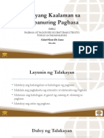 Fil 11 B Mga Batayan Sa Mapanuring Pagbasa 1