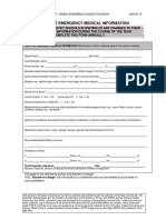 Medical Form Brandon 2020 PDF