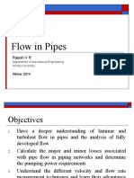 FluidMechanics - Flow in Pipes