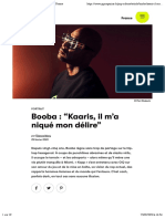 Booba - "Kaaris, Il M'a Niqué Mon Délire"
