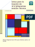 GUIA PRACTICA PARA LA SISTEMATIZACION DE PROYECTOS Y PROGRAMAS DE COOPERACION TECNICALuis Alejandro Acosta