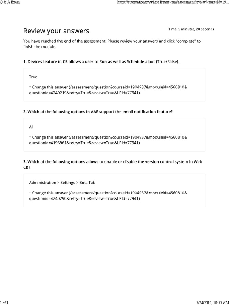 Q&A Exam Overview | PDF | Career & Growth | Finance & Money Management