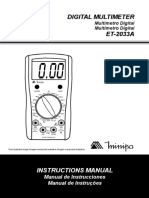 Digital Multimeter Instructions Manual