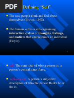 The Self- Introduction