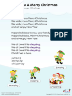Lyrics Poster We Wish You A Merry Christmas PDF