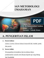 Islam Dan Metodologi Pemahaman