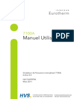 Eurotherm Puissance Technique Manuels 7000 7100A-MU-HA176499FRA-4.4