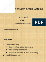 PDS Lec 6 Load Forcasting Load Management
