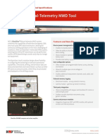 Blackstar II Dual Telemetry MWD Tool Spec Sheet PDF