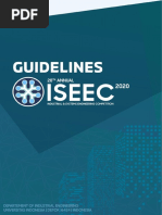 20th Annual ISEEC Main Stage Guidelines