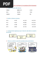 Ficha 2 Números Romanos PDF