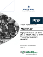 Mp700a4r Mentor - MP - Short - Form - Guide - English - Issue - 5
