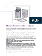 Xhekpon Mask mascarilla de colágeno