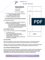 Cornell Note Taking Method Updated PDF