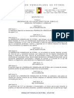 Estatutos FVF PDF