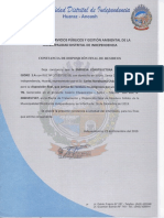 CONSTANCIA DE CCPP - RESIDUOS GENERALES VIAJE 3