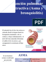 Disfunción Pulmonar Obstructiva (Asma y Bronquiolitis) PDF