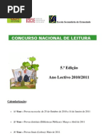 Regulamento do Concurso Nacional de Leitura -  1.ª Fase
