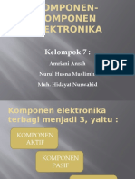 Komponen-Komponen Elektronika