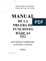 P.F.B. Manual