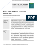 Obesidad Analisis Etipopatogenico y Fisiopatologico