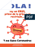 Explicación del coronavirus para chicos