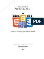 Modul D3 - WebProgramming1 - 2018 PDF