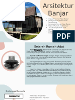 Arsitektur Rumah Adat Banjar