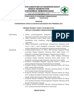 8.4.1.1 SK Tentang Standarisasi Kode Klasifikasi Diagnostik Dan Terminologi