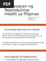 Reproductive Health Sa Pilipinas