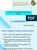 Calor y Cambios en Agua PDF