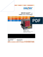 Conzerv em 6400 Series Power Meter User Manual