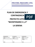 Plan de Emergencia Araucania 2018