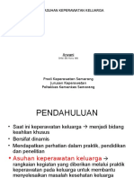 FHN Family Nursing Pengkajian Keluarga SD Evaluasi