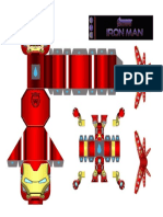 Iron Man (Mark 85) Minipapercraft