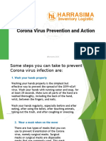 Corona Virus Prevention and Action