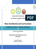 ISU Non Institutional Correction Instruc