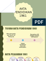 Akta Pendidikan 1961