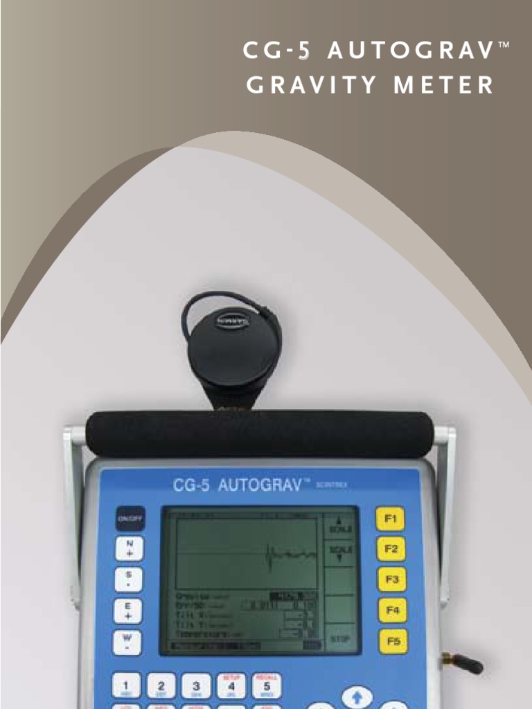 CG-5 New Brochure | PDF | Sensor | Global Positioning System