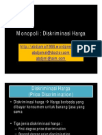 Diskriminasi Harga