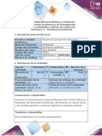 Guía de Actividades y Rúbrica de Evaluación - Escenario 2 - Excelencia Profesional