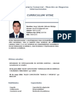 CV Jorge Valiente